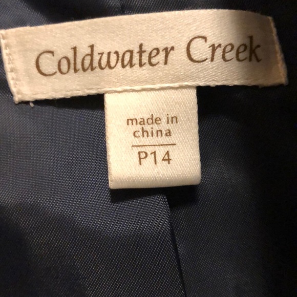 Coldwater creek petite short jacket - Picture 2 of 4